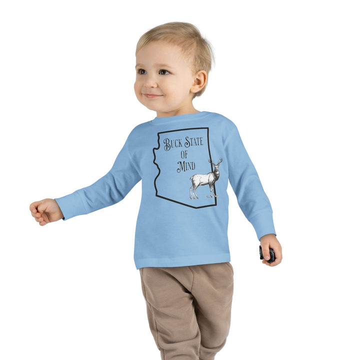 Buck State Of Mind - Toddler Long Sleeve Tee