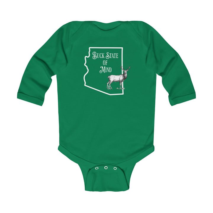 Buck State Of Mind - Infant Long Sleeve Bodysuit