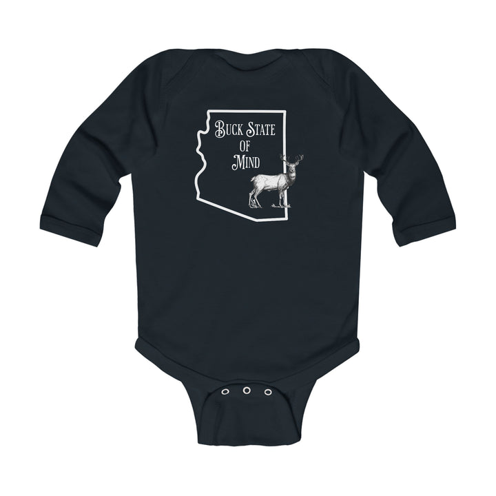 Buck State Of Mind - Infant Long Sleeve Bodysuit