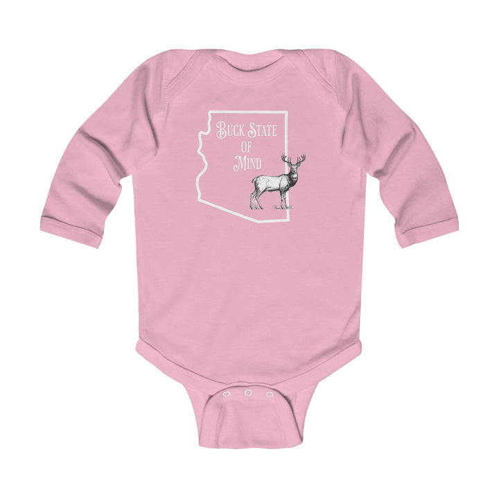 Buck State Of Mind - Infant Long Sleeve Bodysuit