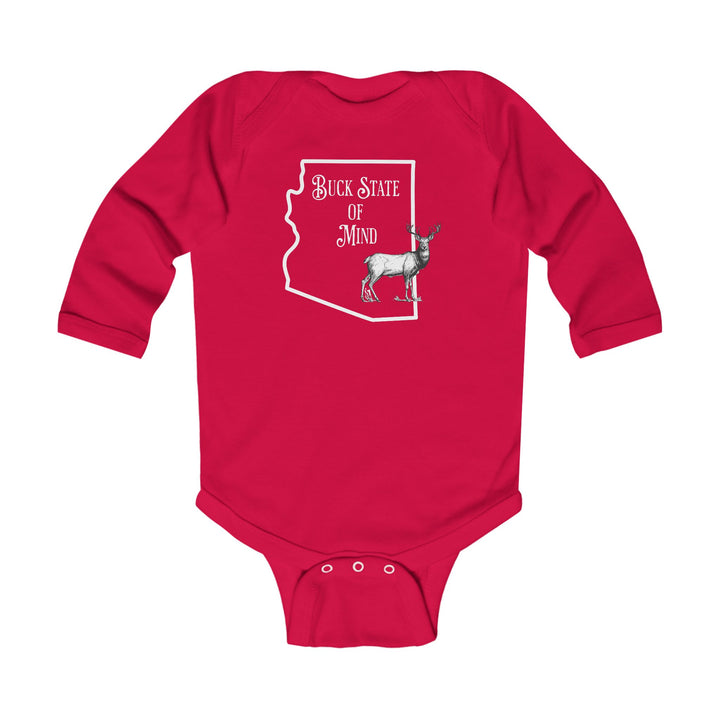 Buck State Of Mind - Infant Long Sleeve Bodysuit