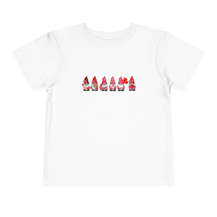 Valentines Gnomes - Toddler Short Sleeve Tee