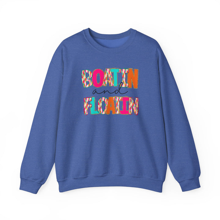 Boatin & Floatin - Unisex Heavy Blend™ Crewneck Sweatshirt