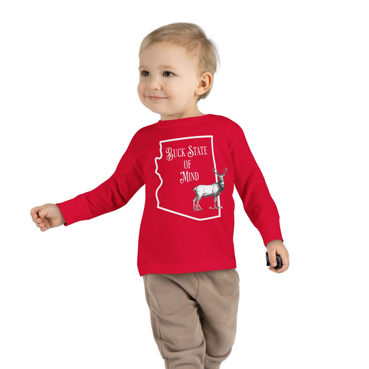 Buck State Of Mind - Toddler Long Sleeve Tee