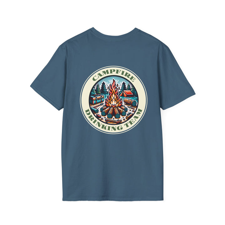 Campfire Drinking Team - Unisex Softstyle T-Shirt