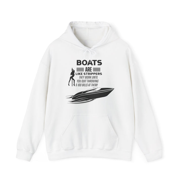 Boats - Unisex Heavy Blend™ Hooded Sweatshirt