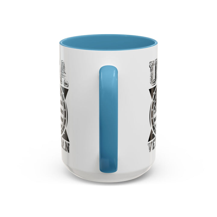 U.S.A. Veteran - Accent Coffee Mug (11, 15oz)