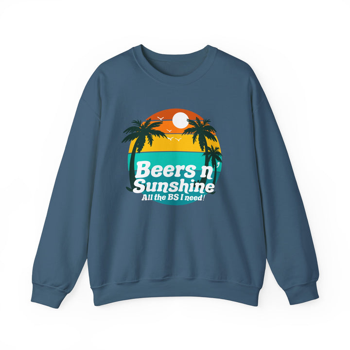 Beers N Sunshine - Unisex Heavy Blend™ Crewneck Sweatshirt