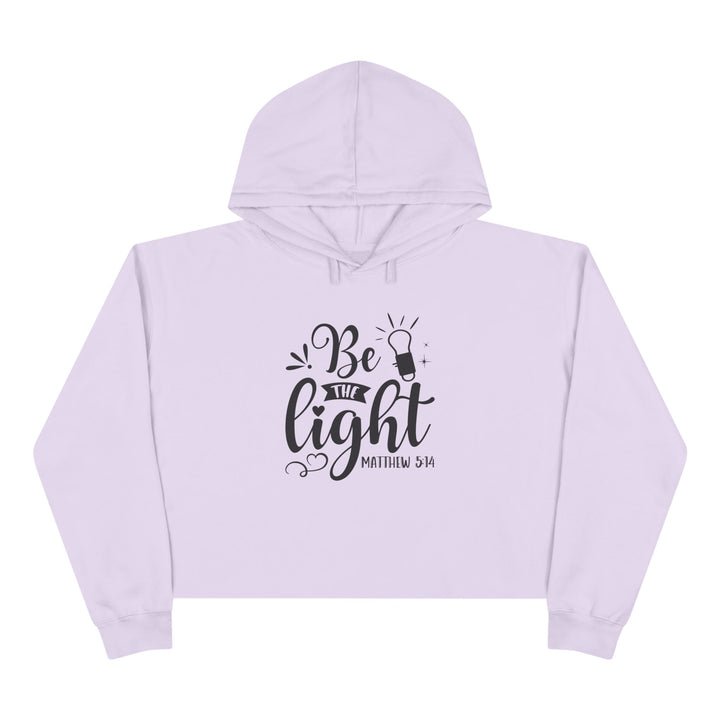 Be The Light - Crop Hoodie