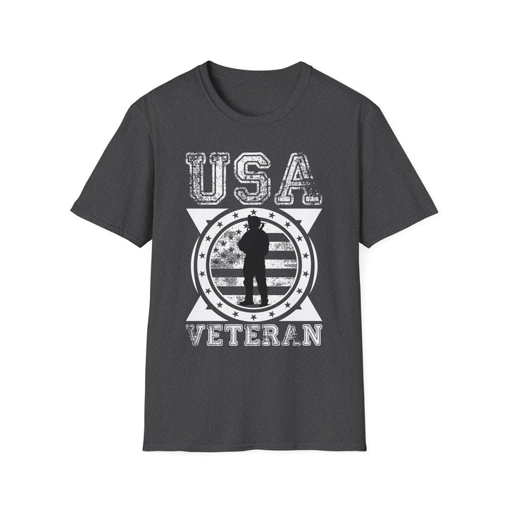 U.S.A. Veteran - Unisex Softstyle T-Shirt