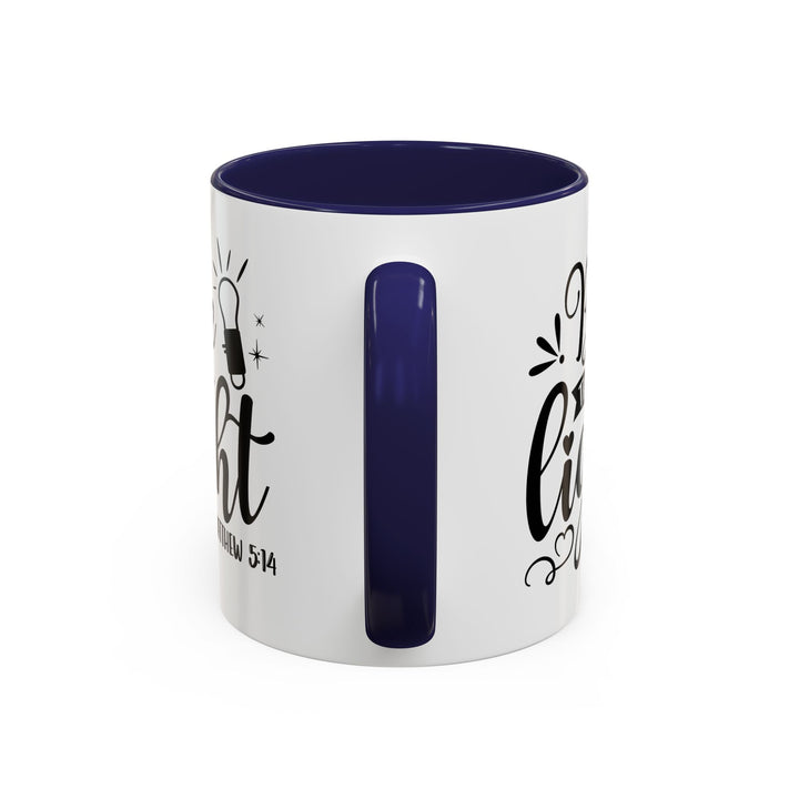 Be The light - Accent Coffee Mug (11, 15oz)
