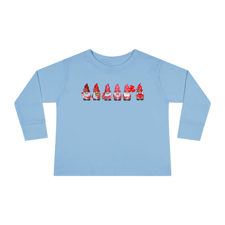Valentines Gnomes - Toddler Long Sleeve Tee