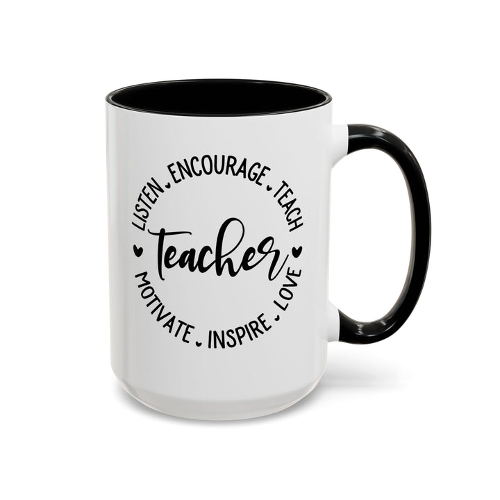Teacher - Accent Coffee Mug (11, 15oz)