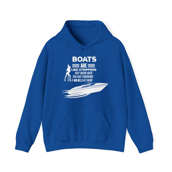 Boats - Unisex Heavy Blend™ Hooded Sweatshirt