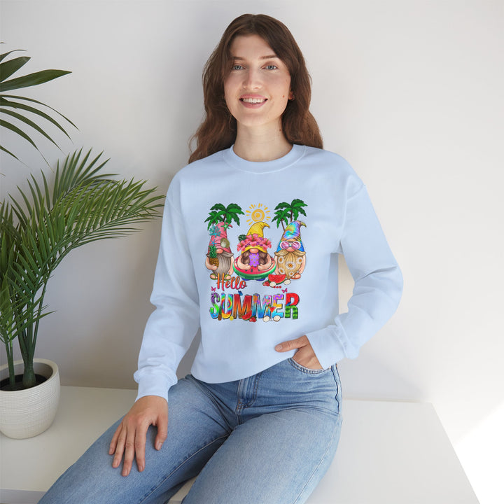 Summer Gnomes - Unisex Heavy Blend™ Crewneck Sweatshirt
