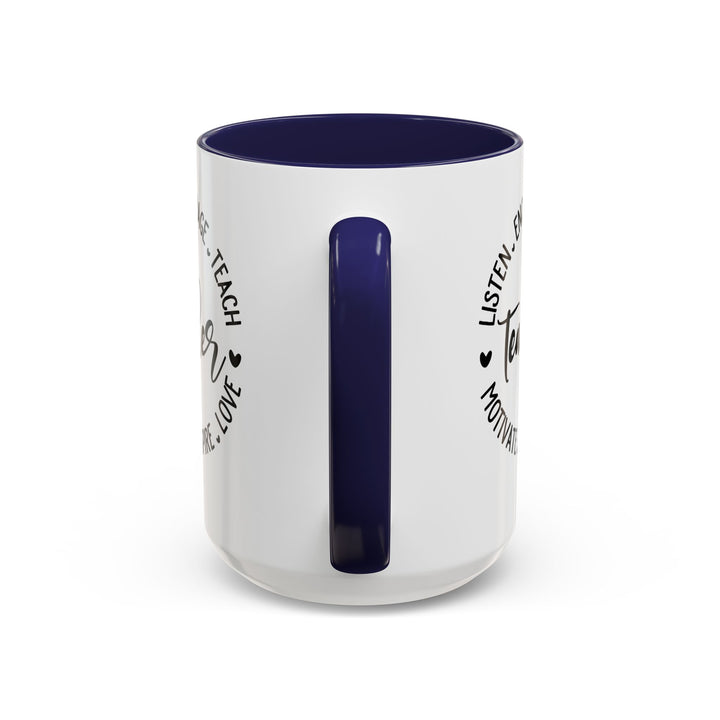 Teacher - Accent Coffee Mug (11, 15oz)