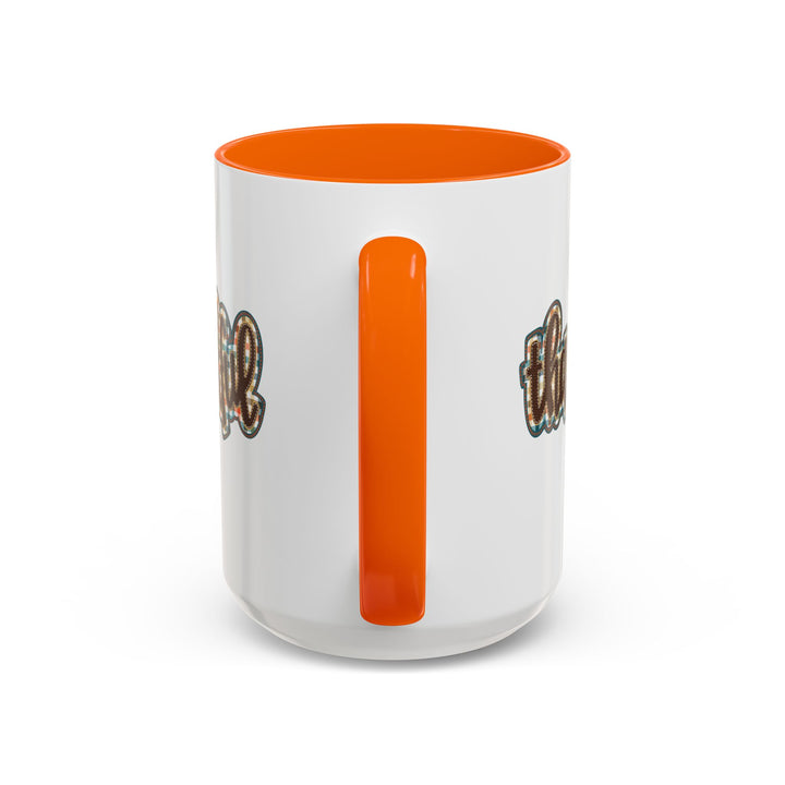 Thankful - Accent Coffee Mug (11, 15oz)