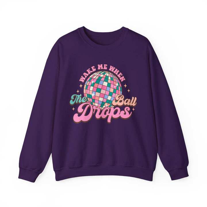 Wake Me When The Ball Drops - Unisex Heavy Blend™ Crewneck Sweatshirt