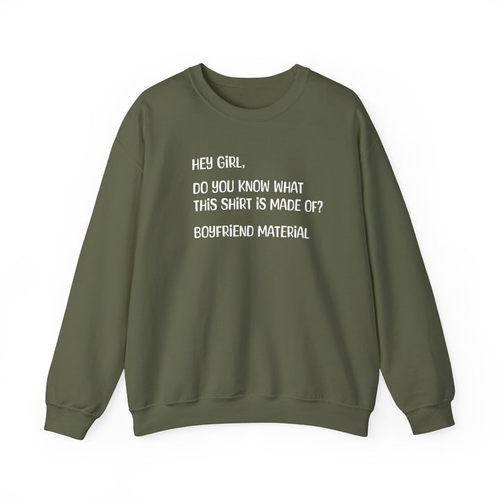 Boyfriend Material - Unisex Heavy Blend™ Crewneck Sweatshirt