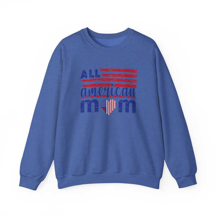 All American Mom Sweatshirt - Unisex Heavy Blend™ Crewneck