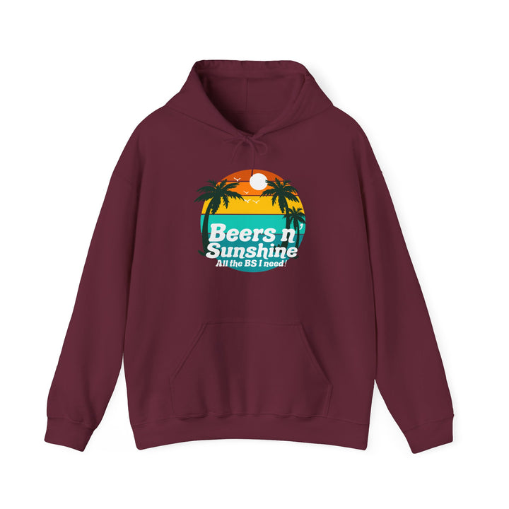 Beers N Sunshine - Unisex Heavy Blend™ Hooded Sweatshirt