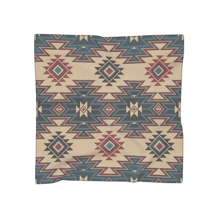 Tribal Indian Tan - Poly Scarf