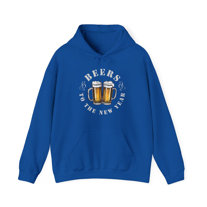Beers To The New Year - Unisex Heavy Blend™ Hooded Sweatshirt