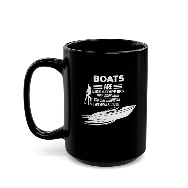 Boats - Black Mug (11oz, 15oz)