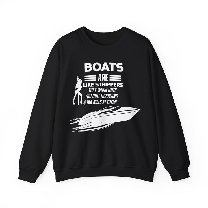 Boats - Unisex Heavy Blend™ Crewneck Sweatshirt