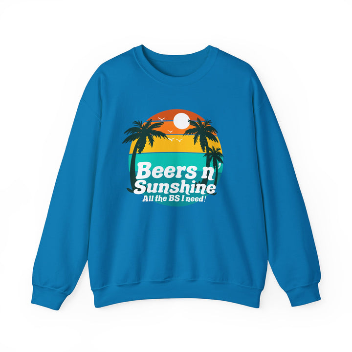 Beers N Sunshine - Unisex Heavy Blend™ Crewneck Sweatshirt