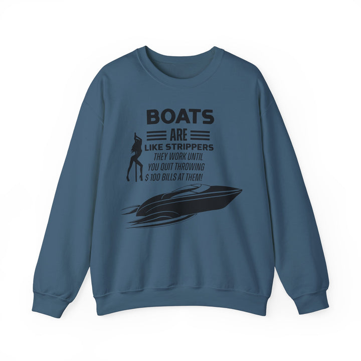 Boats - Unisex Heavy Blend™ Crewneck Sweatshirt