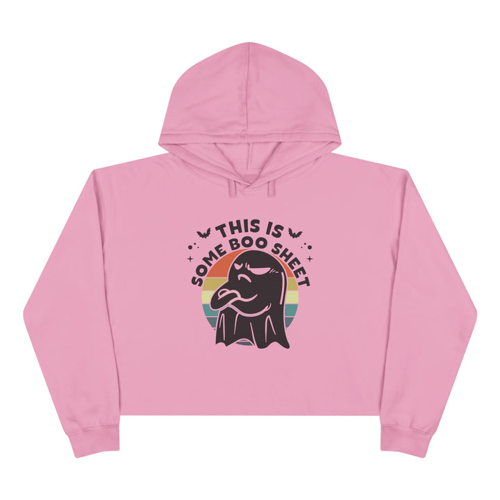 This Is Some Boo Sheet - Crop Hoodie