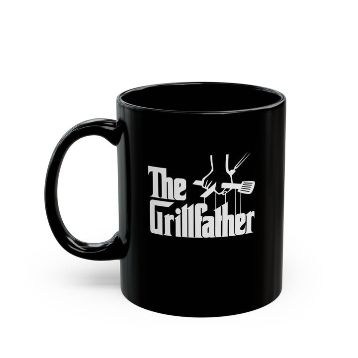 The Grillfather - Black Mug (11oz, 15oz)