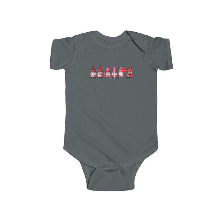 Valentines Gnomes - Infant Fine Jersey Bodysuit