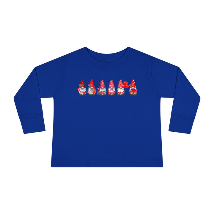 Valentines Gnomes - Toddler Long Sleeve Tee