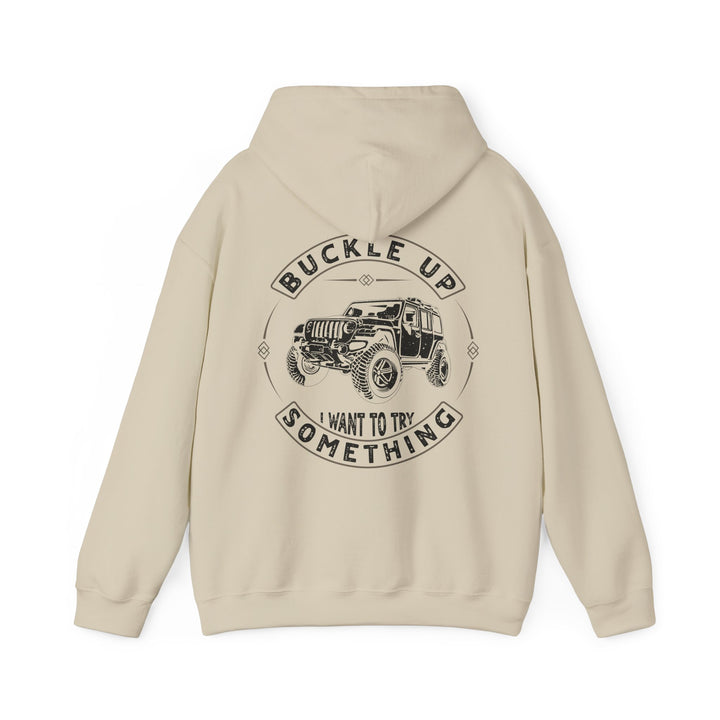 Buckle Up - Unisex Heavy Blend™ Hooded Sweatshirt