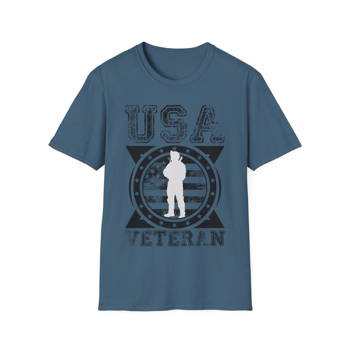 U.S.A. Veteran - Unisex Softstyle T-Shirt