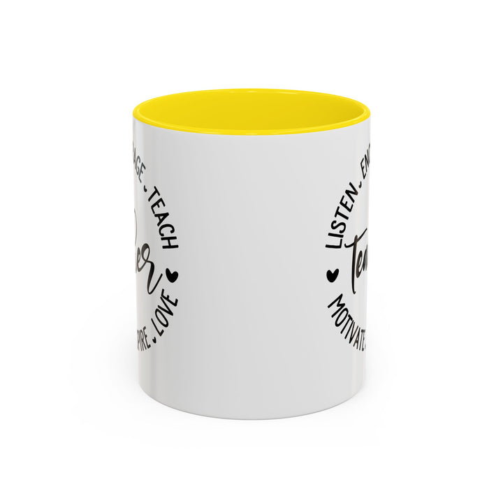 Teacher - Accent Coffee Mug (11, 15oz)