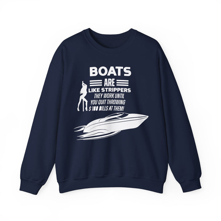 Boats - Unisex Heavy Blend™ Crewneck Sweatshirt