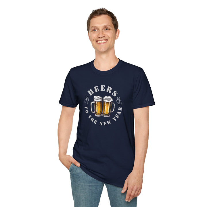 Beers To The New Year - Unisex Softstyle T-Shirt