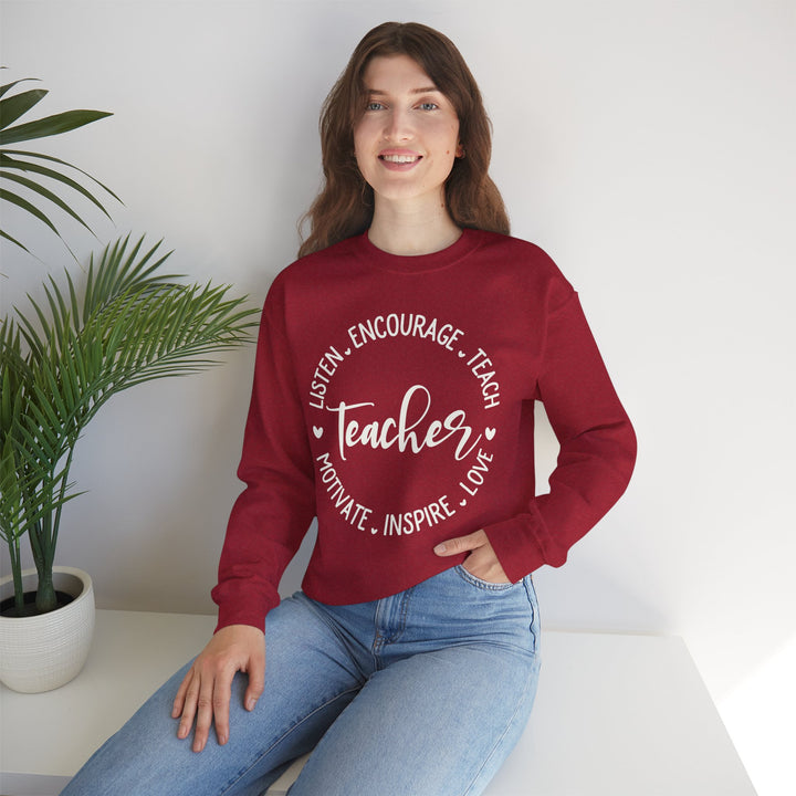 Teacher - Unisex Heavy Blend™ Crewneck Sweatshirt