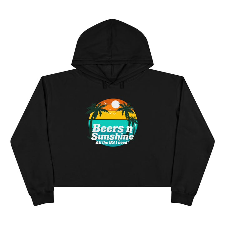 Beers N Sunshine - Crop Hoodie