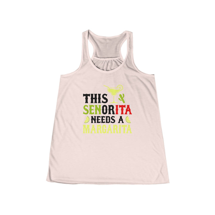 This Señorita - Women's Flowy Racerback Tank