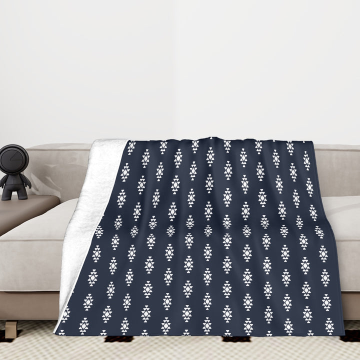 Black Tribal - Sofa Blanket