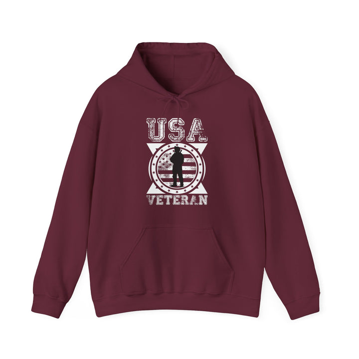 U.S.A. Veteran - Unisex Heavy Blend™ Hooded Sweatshirt