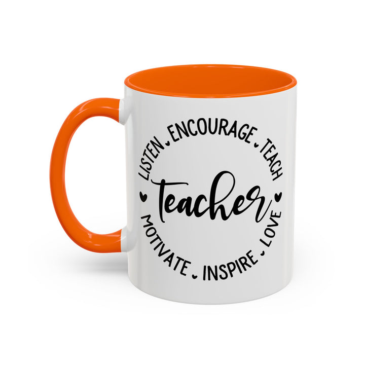Teacher - Accent Coffee Mug (11, 15oz)