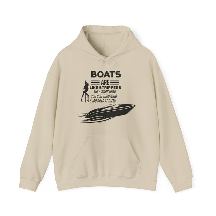Boats - Unisex Heavy Blend™ Hooded Sweatshirt