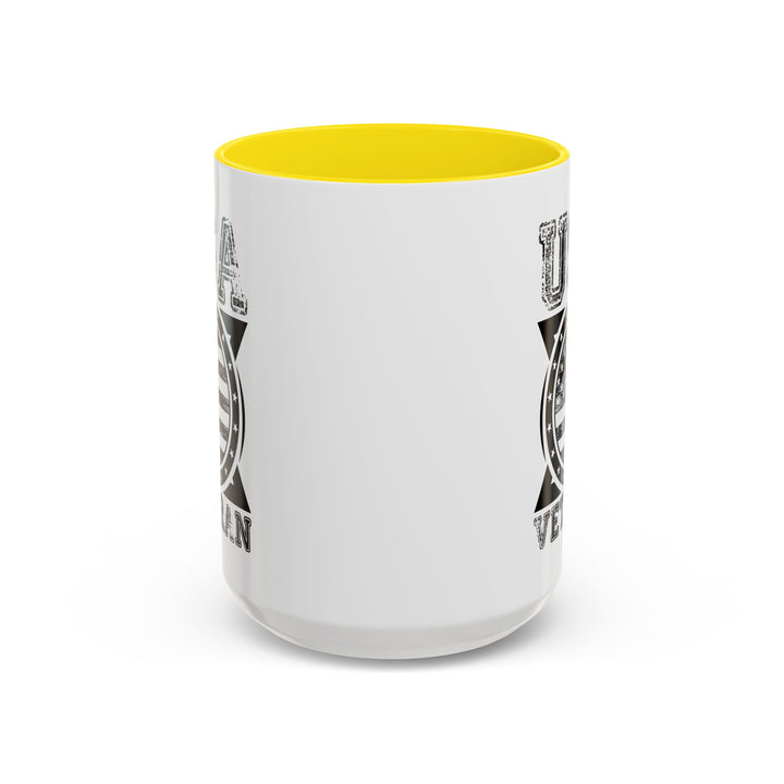 U.S.A. Veteran - Accent Coffee Mug (11, 15oz)