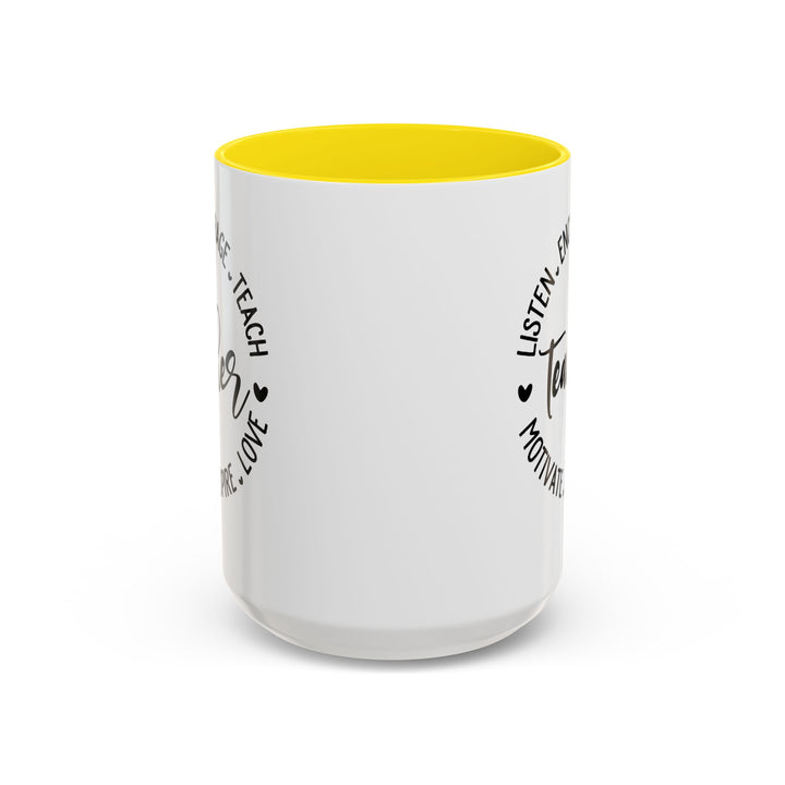 Teacher - Accent Coffee Mug (11, 15oz)