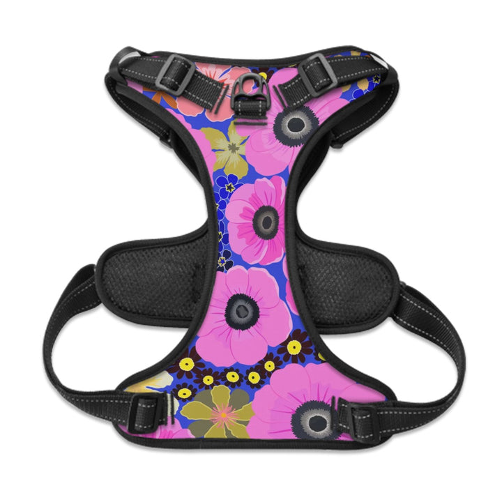 Vibrant Pink Spring Pattern - Dog Harness